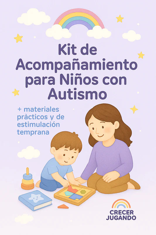 04.- Kit Sensorial Autismo Estimulación, Juegos, apoyo y amor en Casa 🧩